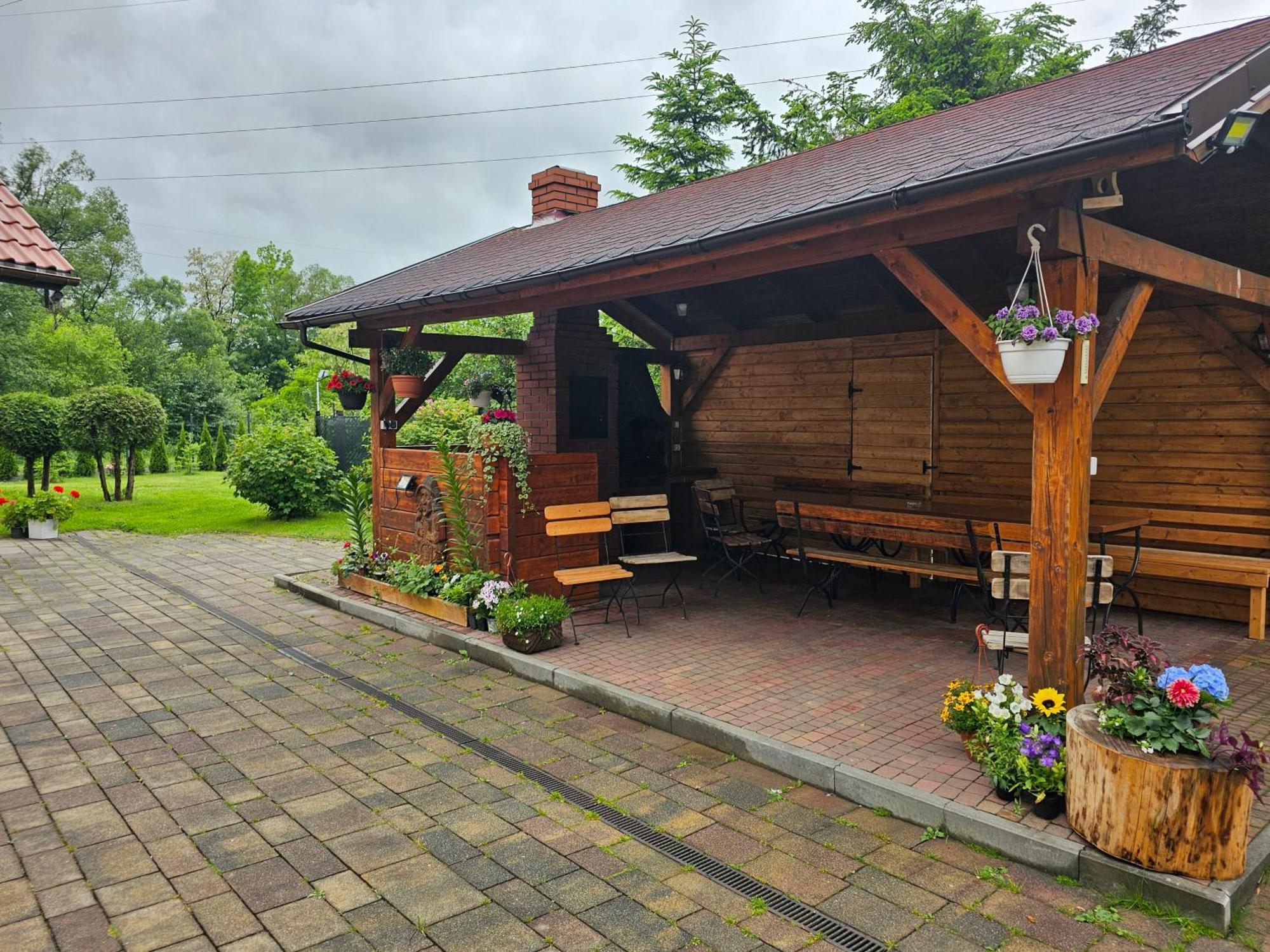 Dom Wypoczynkowy Beskidy Wegierska Gorka Buitenkant foto