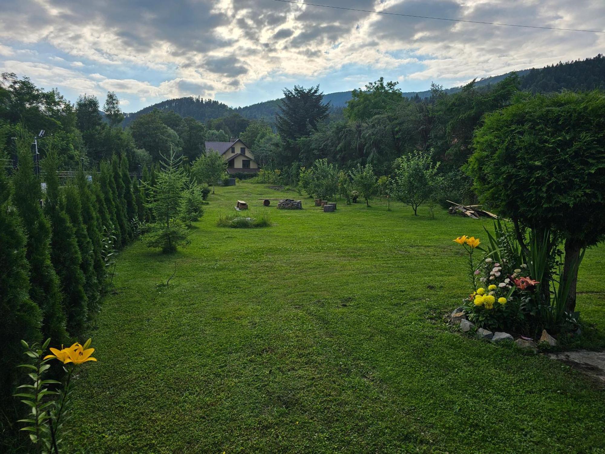 Dom Wypoczynkowy Beskidy Wegierska Gorka Buitenkant foto