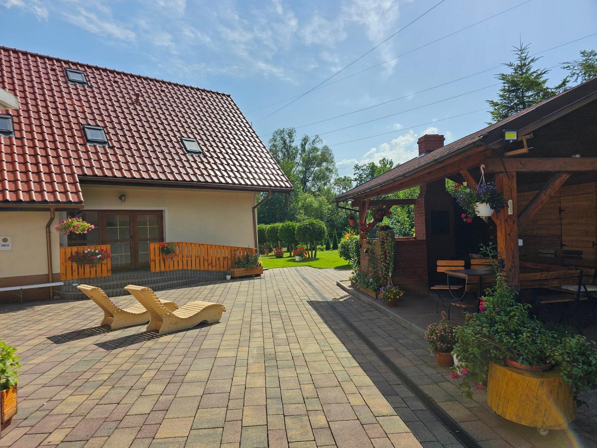 Dom Wypoczynkowy Beskidy Wegierska Gorka Buitenkant foto